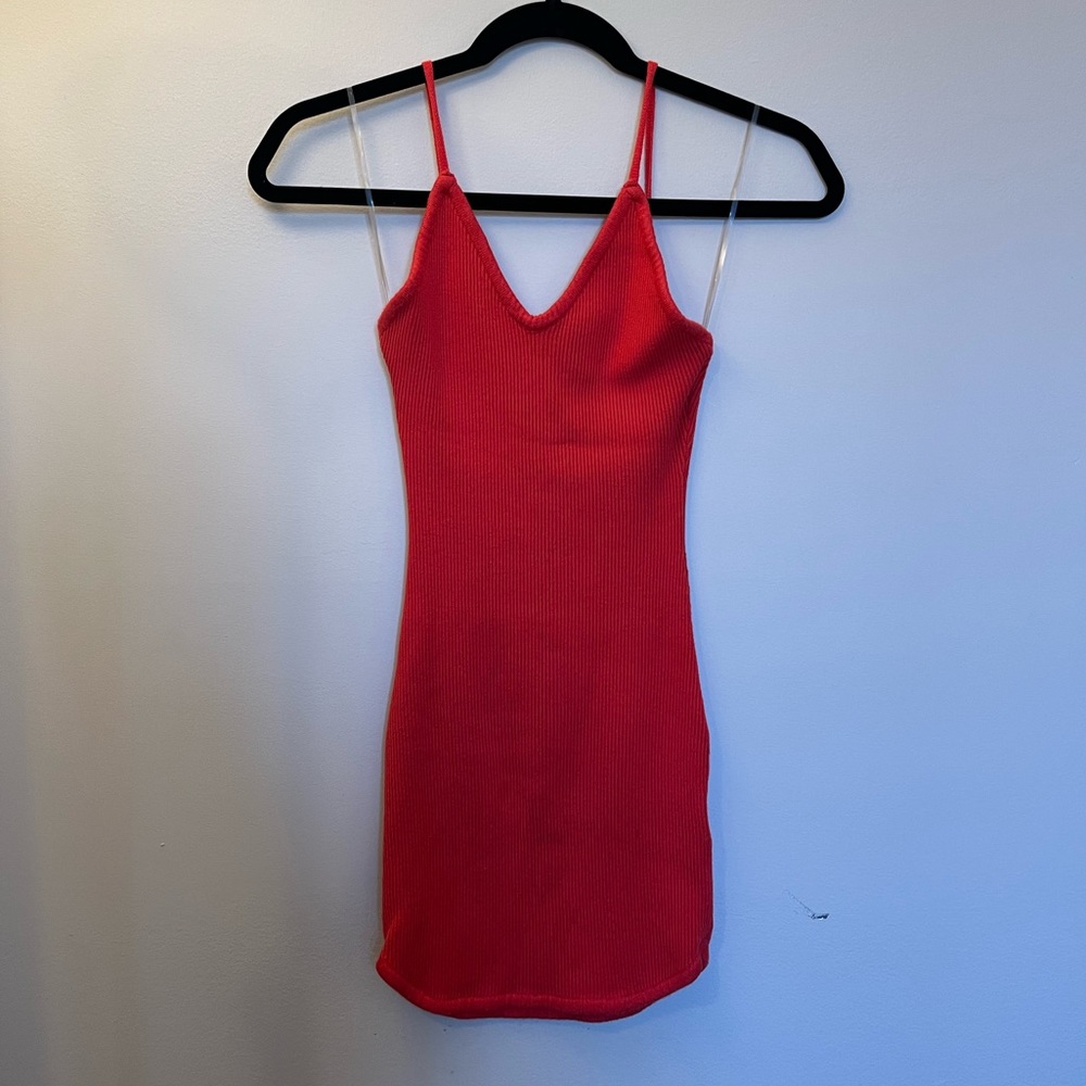 ReVamped Red Skin Tight Dress